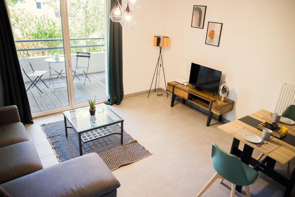 Le Jardin Sequoia ~ Climatisation ~ Parking Apartment LʼUnion Екстериор снимка